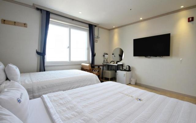 Yeosu Mj Motel Buitenkant foto